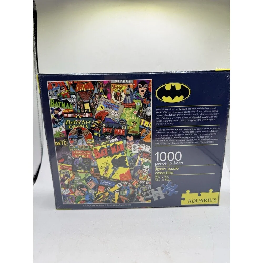 DC Comics Batman Comic Collage 1000 Piece Jigsaw Puzzle